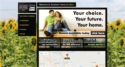 Desktop Screenshot of mysouthernhomebuilder.com